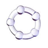 Фиолетовое эрекционное кольцо A-Toys - A-toys - в Керчи купить с доставкой