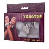 Наручники с белой меховой опушкой - ToyFa - купить с доставкой в Керчи