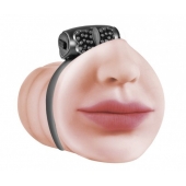 Мастурбатор-ротик с виброкольцом Satisfaction Beloved - Lola Games - в Керчи купить с доставкой