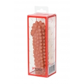 Телесная насадка на фаллос с бугорками KOKOS Extreme Sleeve 10 - 15,8 см. - KOKOS - в Керчи купить с доставкой