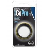Черно-желтое силиконовое эрекционное кольцо Silicone Go Pro Cock Ring - Blush Novelties - в Керчи купить с доставкой