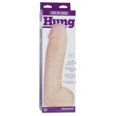 Огромная насадка-реалистик Vac-U-Lock Realistic Hung - 31,7 см. - Doc Johnson - купить с доставкой в Керчи