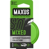 Презервативы в железном кейсе MAXUS Mixed - 3 шт. - Maxus - купить с доставкой в Керчи