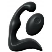Черный вибромассажер простаты с пультом ДУ Control P-Spot Pro - Pipedream - в Керчи купить с доставкой