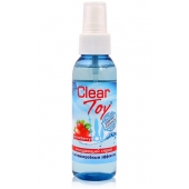 Очищающий спрей для игрушек CLEAR TOY Strawberry - 100 мл. - Биоритм - купить с доставкой в Керчи