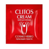 Пробник возбуждающего крема для женщин Clitos Cream - 1,5 гр. - Биоритм - купить с доставкой в Керчи