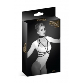 Черная упряжь на грудь Julia - Bijoux Pour Toi - купить с доставкой в Керчи