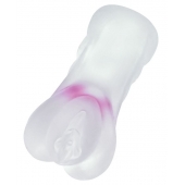 Прозрачный реалистичный мастурбатор Juicy Pussy Crystal Rose - ToyFa - в Керчи купить с доставкой