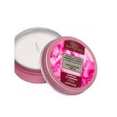 Массажная свеча  Клубника в сливках - БиоМед - купить с доставкой в Керчи