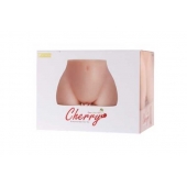 Мастурбатор-полуторс Cherry с вибрацией и двумя любовными тоннелями - KOKOS - в Керчи купить с доставкой