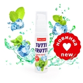 Гель-смазка Tutti-frutti со вкусом сладкой мяты - 30 гр. - Биоритм - купить с доставкой в Керчи