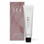 Лубрикант на водной основе Slow Sex Anal Play Gel - 30 мл. - Bijoux Indiscrets - купить с доставкой в Керчи