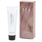 Лубрикант на водной основе Slow Sex Anal Play Gel - 30 мл. - Bijoux Indiscrets - купить с доставкой в Керчи