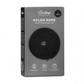 Черная веревка для бондажа Easytoys Bondage Rope - 5 м. - Easy toys - купить с доставкой в Керчи