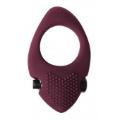 Бордовое эрекционное виброкольцо Pure Passion Sunset - Lola Games - в Керчи купить с доставкой