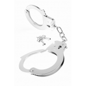 Металлические серебристые наручники Designer Metal Handcuffs - Pipedream - купить с доставкой в Керчи