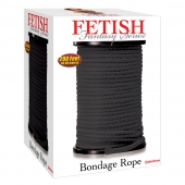 Черная веревка для связывания Bondage Rope - 60,9 м. - Pipedream - купить с доставкой в Керчи