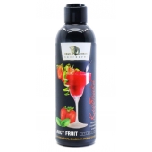 Интимный гель-смазка JUICY FRUIT с ароматом клубники - 200 мл. - БиоМед - купить с доставкой в Керчи