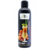 Интимный гель-смазка JUICY FRUIT с ароматом солёной карамели - 200 мл. - БиоМед - купить с доставкой в Керчи