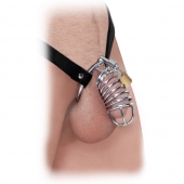 Кольцо верности Extreme Chastity Belt с фиксацией головки - Pipedream - купить с доставкой в Керчи