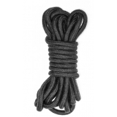 Черная веревка Do Not Disturb - 5 м. - Lola Games - купить с доставкой в Керчи