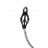 Зажимы на соски Darkside с цепочкой - Lola Games - купить с доставкой в Керчи