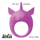 Фиолетовое эрекционное кольцо Unicorn Alfie - Lola Games - в Керчи купить с доставкой