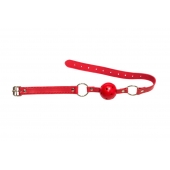 Красный кляп-шарик Firecracker - Lola Games - купить с доставкой в Керчи