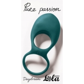 Зеленое эрекционное виброкольцо Daydream - Lola Games - в Керчи купить с доставкой