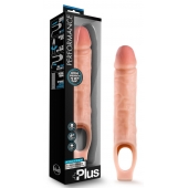 Телесный реалистичный фаллоудлинитель 10 Inch Silicone Cock Sheath Penis Extender - 25,4 см. - Blush Novelties - в Керчи купить с доставкой