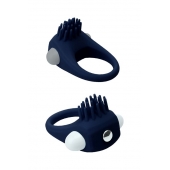 Синее эрекционное виброкольцо STIMU RING - Dream Toys - в Керчи купить с доставкой