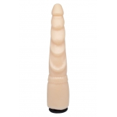 Телесная реалистичная насадка-елочка - 20,5 см. - LOVETOY (А-Полимер) - купить с доставкой в Керчи