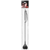 Черный стек с наконечником-сердечком - 54 см. - Notabu - купить с доставкой в Керчи