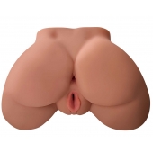 Кофейный мастурбатор-полуторс Perfect Ass Masturbator - Pipedream - в Керчи купить с доставкой