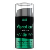 Жидкий интимный гель с эффектом вибрации Vibration! Ganjah - 15 мл. - INTT - купить с доставкой в Керчи