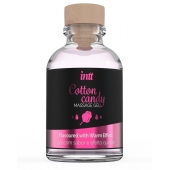 Массажный гель с согревающим эффектом Cotton Candy - 30 мл. - INTT - купить с доставкой в Керчи
