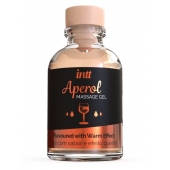 Массажный гель с согревающим эффектом Aperol - 30 мл. - INTT - купить с доставкой в Керчи
