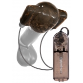 Дымчатый вибростимулятор головки пениса Dual Vibrating Head Teaser - Pipedream - в Керчи купить с доставкой