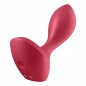 Красный вибромассажёр простаты Satisfyer Backdoor Lover - 14 см. - Satisfyer - в Керчи купить с доставкой
