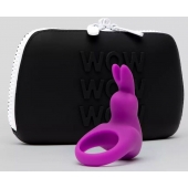 Фиолетовое эрекционное виброкольцо Happy Rabbit Cock Ring Kit - Happy Rabbit - в Керчи купить с доставкой