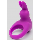 Фиолетовое эрекционное виброкольцо Happy Rabbit Cock Ring Kit - Happy Rabbit - в Керчи купить с доставкой