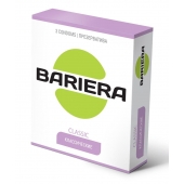 Классические презервативы Bariera Classic - 3 шт. - Bariera - купить с доставкой в Керчи