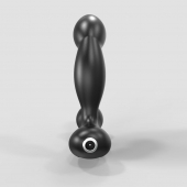 Черный вибромассажер простаты и промежности Prostate Pro с пультом ДУ - Bathmate - в Керчи купить с доставкой