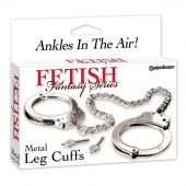 Металлические наручники Metal Leg Cuffs - Pipedream - купить с доставкой в Керчи