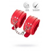 Красные оковы Anonymo из искусственной кожи - ToyFa - купить с доставкой в Керчи