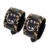 Наручники Anonymo с анималистическим принтом - ToyFa - купить с доставкой в Керчи
