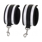 Серебристо-черные оковы Anonymo - ToyFa - купить с доставкой в Керчи