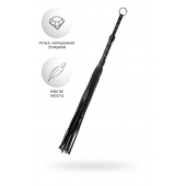 Черный флоггер Anonymo - 64 см. - ToyFa - купить с доставкой в Керчи