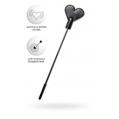 Черный стек со шлепком в форме сердца Anonymo - 35 см. - ToyFa - купить с доставкой в Керчи