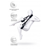 Черные кожаные стропы для фиксации Anonymo - ToyFa - купить с доставкой в Керчи